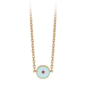 Pale Blue-Evil-Eye-18k-Necklace